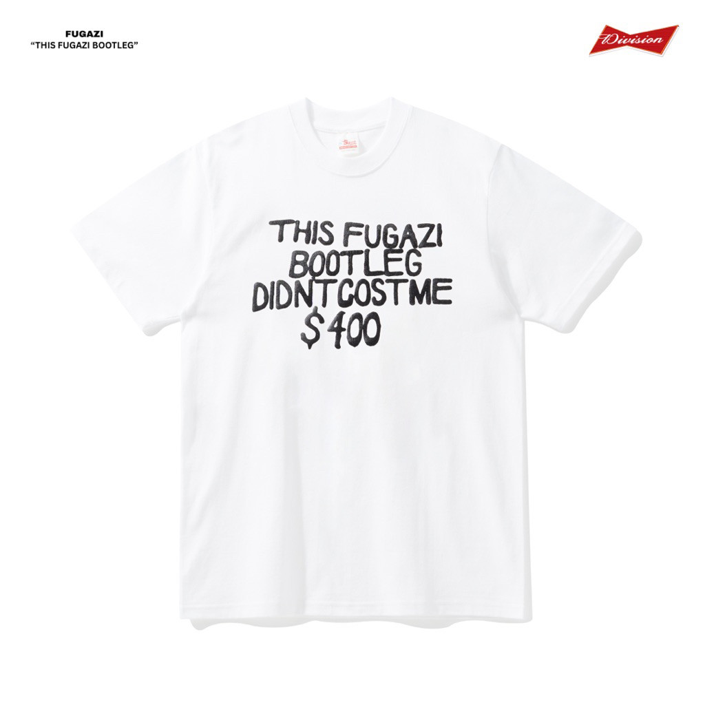 (COD) Fugazi - This Fugazi Bootleg Tshirt - White | Baju Hardcore
