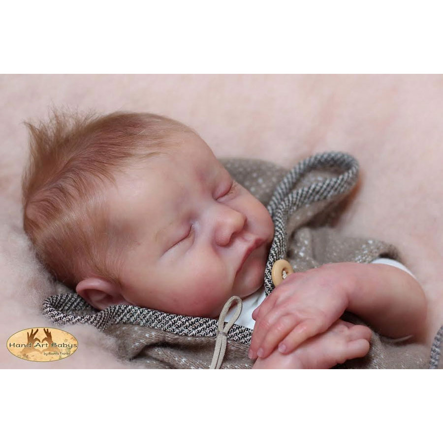 NPK 21ines reborn doll kit Levi By Bonnie lifelike real soft tou unfinished doll parts