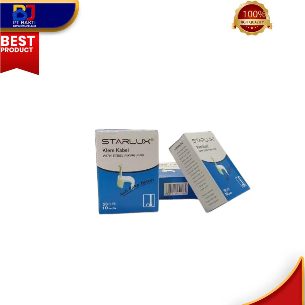 Klem kabel paku beton Merk STARLUX