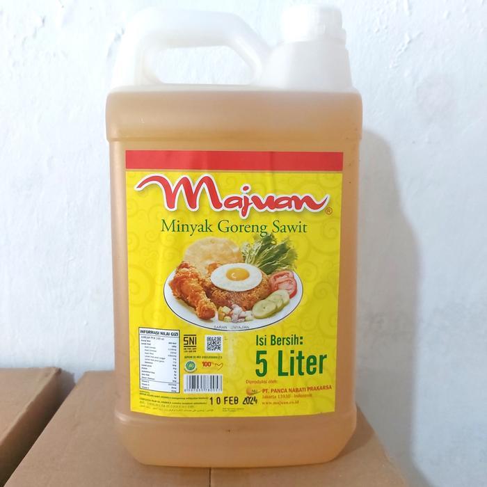 Minyak Goreng Majuan 5liter