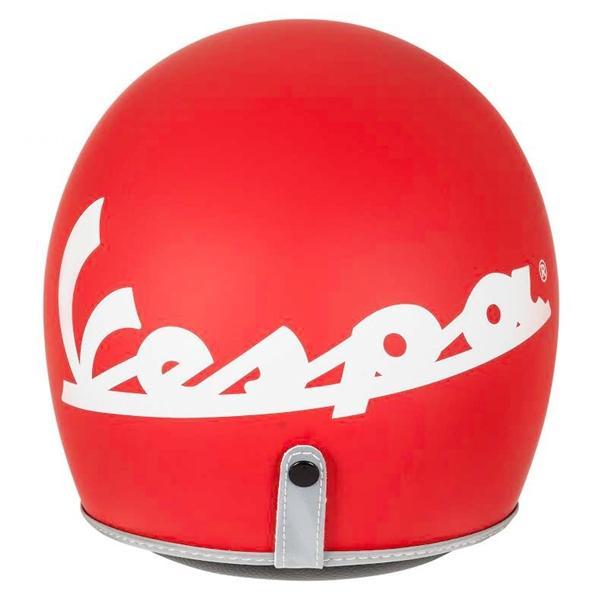 Helm Vespa Original Italy Red Limited Editions - Merah, L