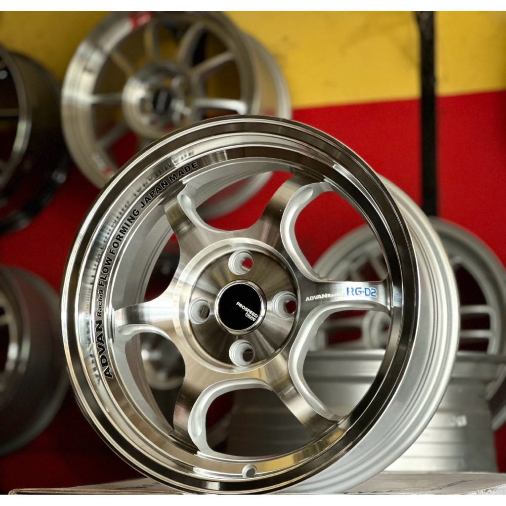 SPESIAL PROMO Velg Advan Rgd2 Full Polis R15 Kondisi Baru