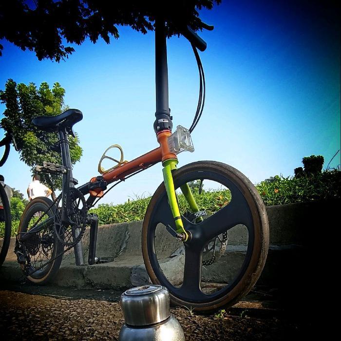 sepeda lipat fnhon gust rims 16+