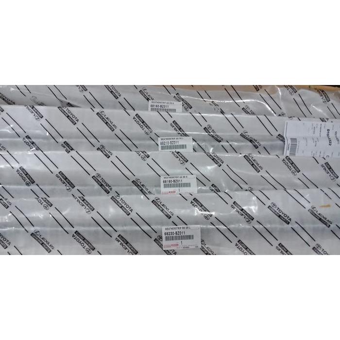 Baru Weatherstrip Pelipit Pintu Karet Kaca Luar Avanza Lama 1 Set Original Termurah