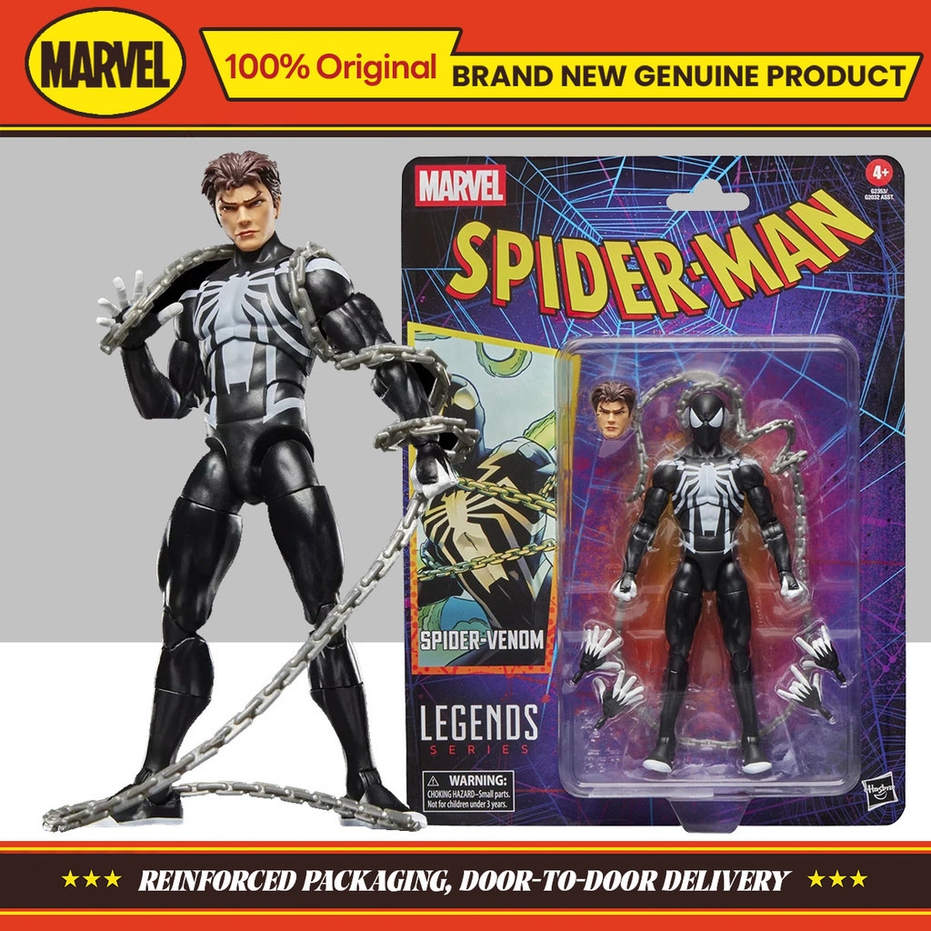 Hasbro Marvel Legends Series Spider-Venom (Spider-Man) 15cm Action Figure Collection Original Toys M