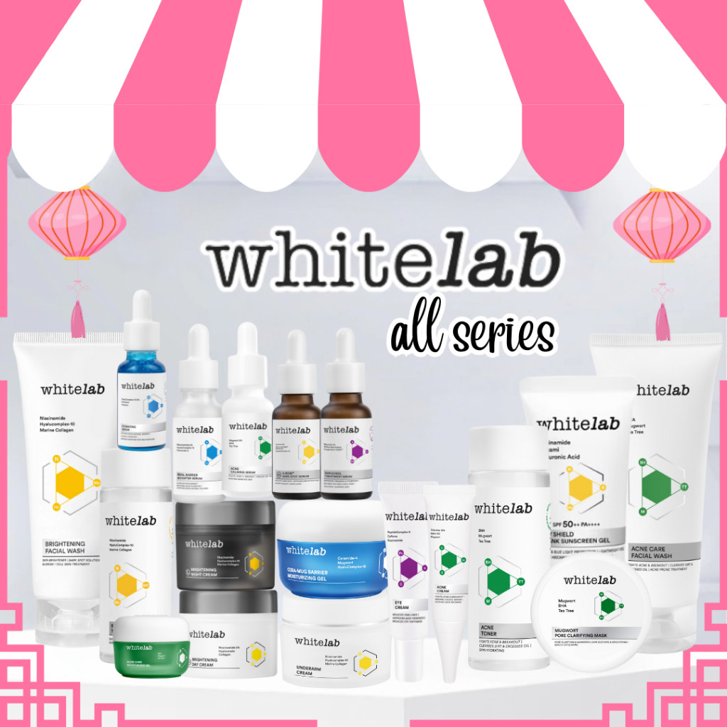 WHITELAB | paket acne | serum | face wash | toner |BPOM ORIGINAL