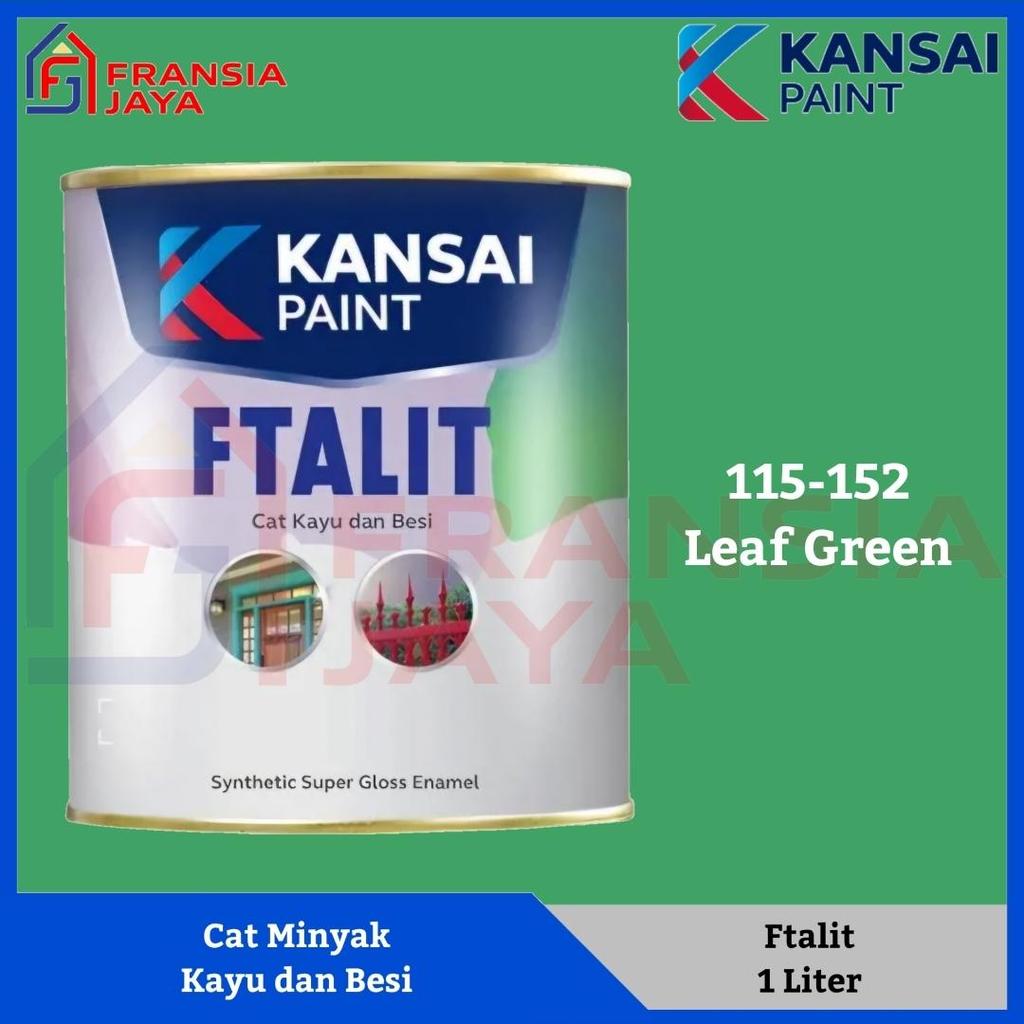 Kansai Ftalit 1 Kg KF 152 Leaf Green Hijau Daun Cat Minyak Besi dan Kayu Paint