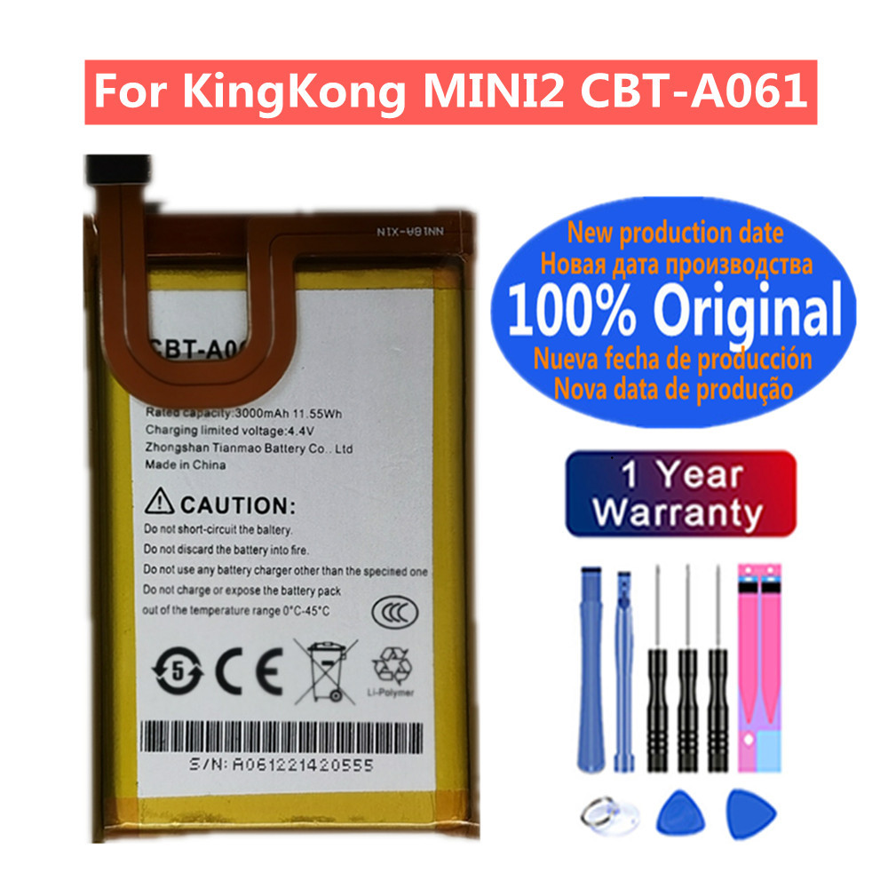 New Original Battery 3000mah For Cubot KingKong MINI 2 Phone Battery CBT-A061