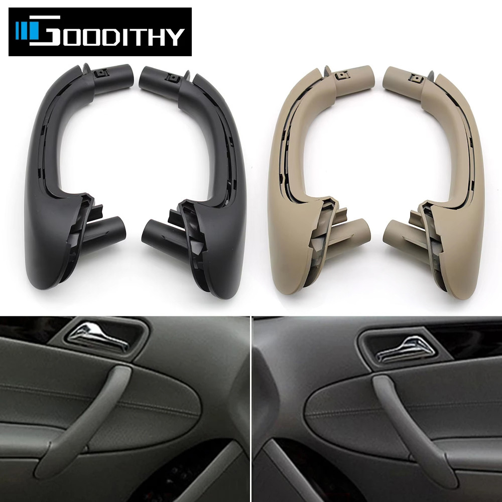 Penutup Pegangan Pintu Dalam Depan Belakang Kiri Kanan Aksesoris Interior Untuk Mercedes Benz W203 C