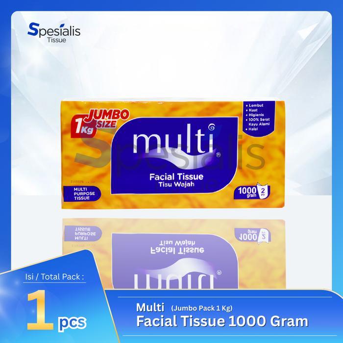 tissue nice facial 1000 gram 2 ply - MULTI 1000 GRAM