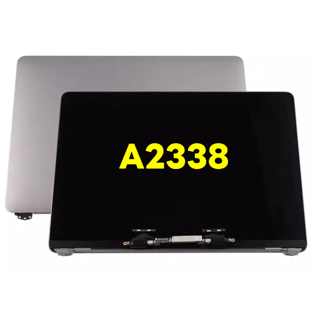 Original LCD screen assembly for Macbook Pro M1 M2 Retina 13.3-inch A2338 full splay, 2020 2022, spa