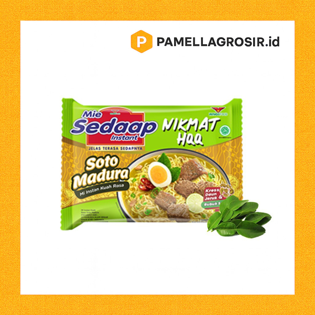 MIE SEDAP BARU RASA SOTO MADURA 82 GRAM