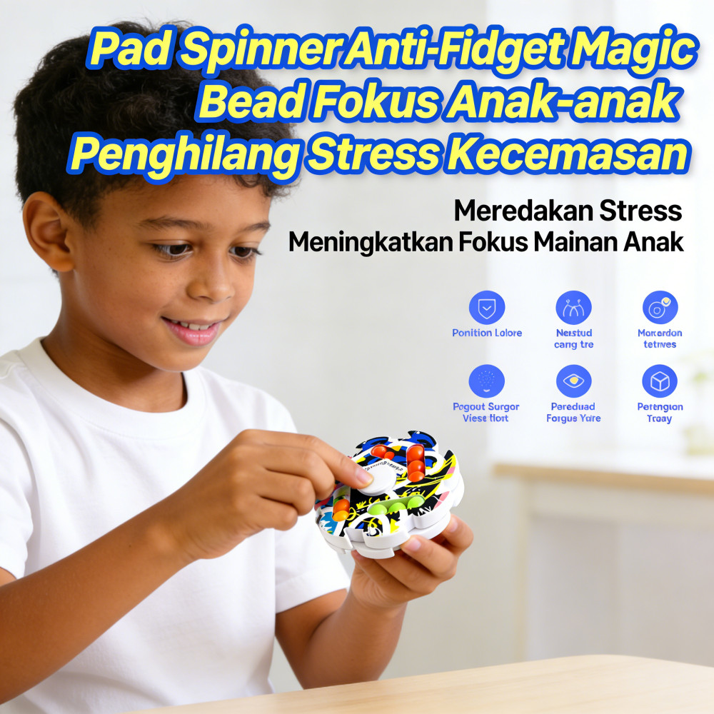 Bead Fokus Anak-anak Anti-kecemasan Bead Fokus Bead Fokus Bead Fokus Bead Fokus Bead Fokus Bead Foku