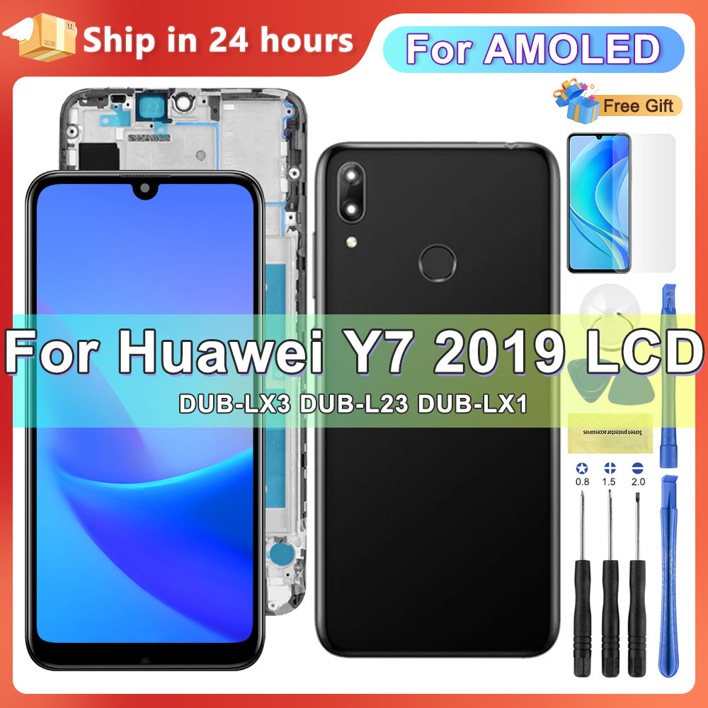 6.26''OEM Screen For Huawei Y7 2019 LCD splay Tou Screen for Huawei Y7Prime 2019 DUB-LX1 DUB-LX3 Wit