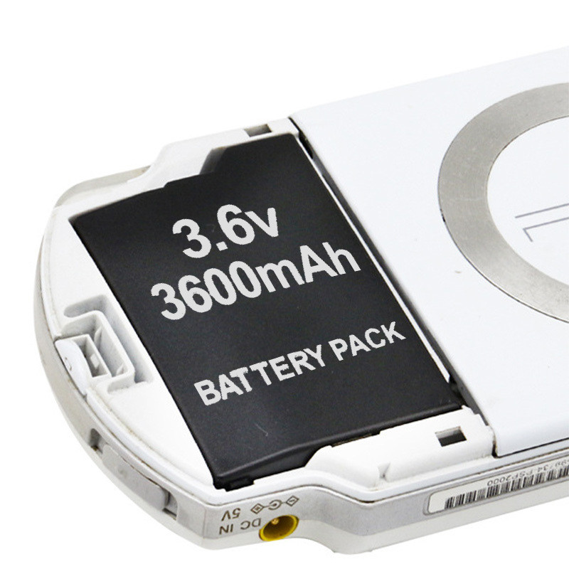 4Pcs Gamepad Battery 36V 3600mAh for Sony PSP 2000 PSP 3000 PSP3000  PSP2000PlayStation Portable Rec