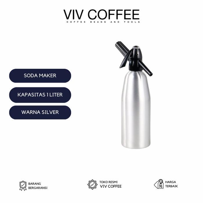 Soda Maker Botol Pembuat Soda Siphon Maker Bartender 1 Liter