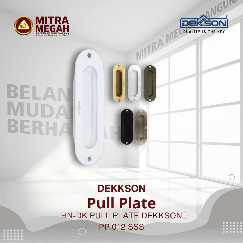 DEKKSON PULL PLATE PP 012 SSS