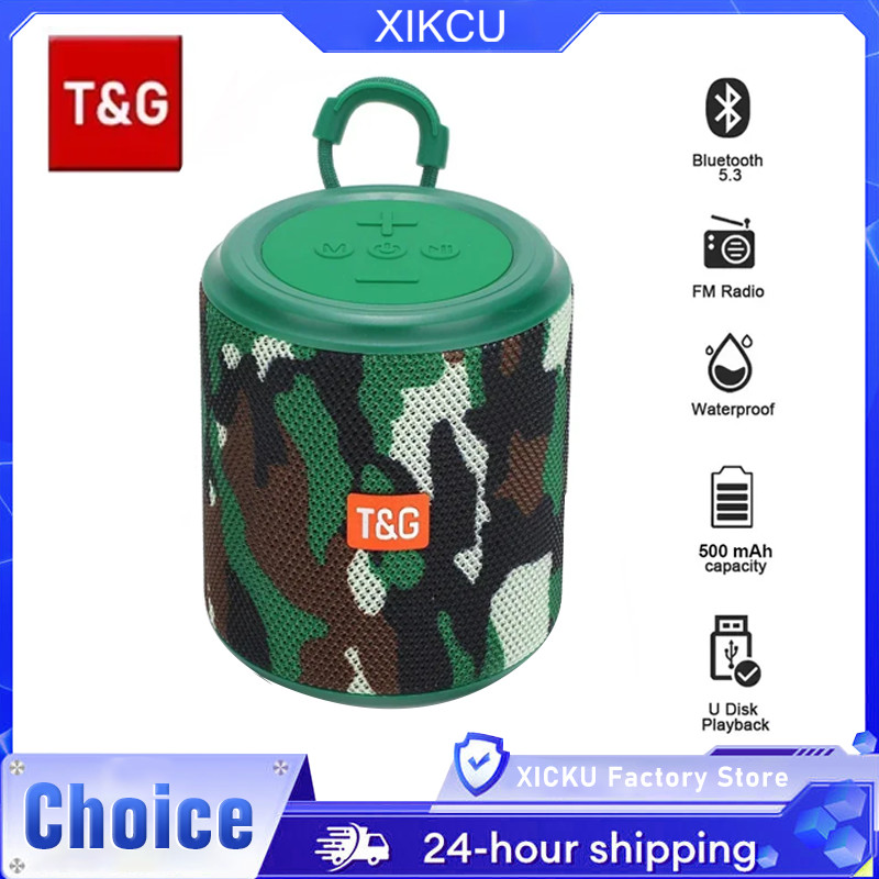 TG351 Best Selling Small Size Portable Wireless Bluetooth 5.3 Speaker Support TWS HSP/HFP Handsfree 