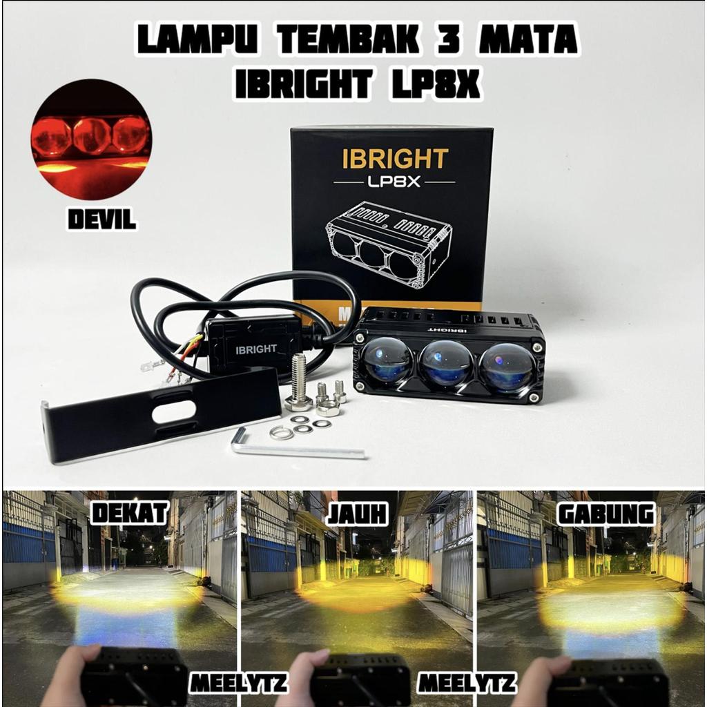 IBRIGHT LP8X - Lampu Tembak Laser