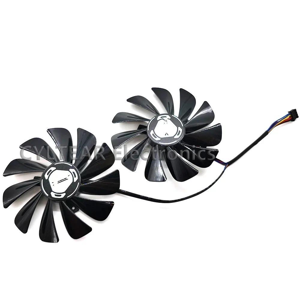 2pcs/lot 95MM FDC10U12S9-C 4Pin RX 5600XT 5700XT Cooler Fan For XFX Radeon RX 5600 5700 XT RAW II Gr