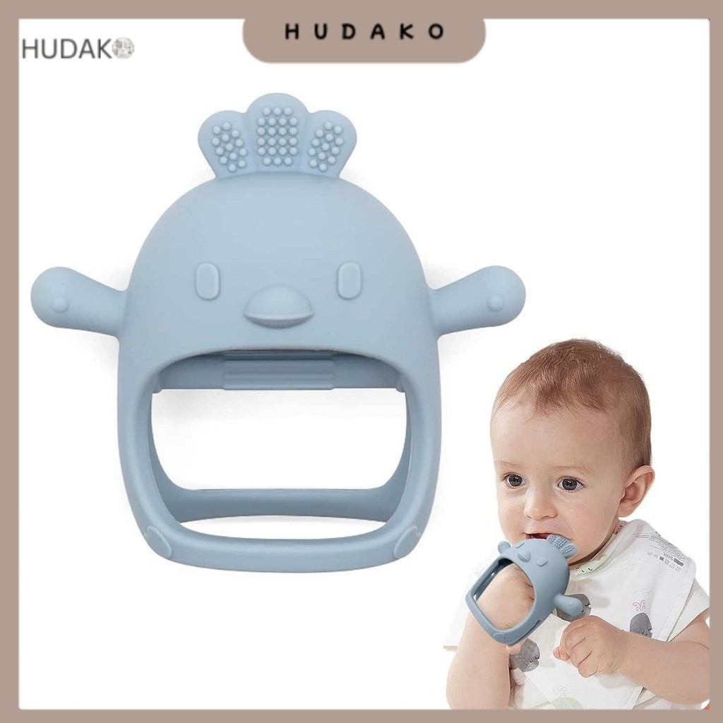 Baby Teether Toys Silicone Chewable Hand Breast Feeding - PL10