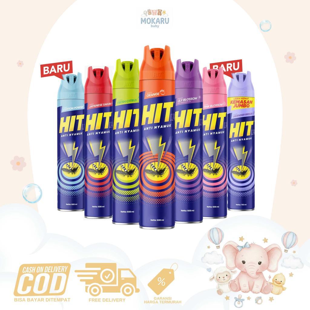 HIT Obat Nyamuk 400ml / 600ml Botol Semprotan Anti Nyamuk Kecoa dan Serangga Murah