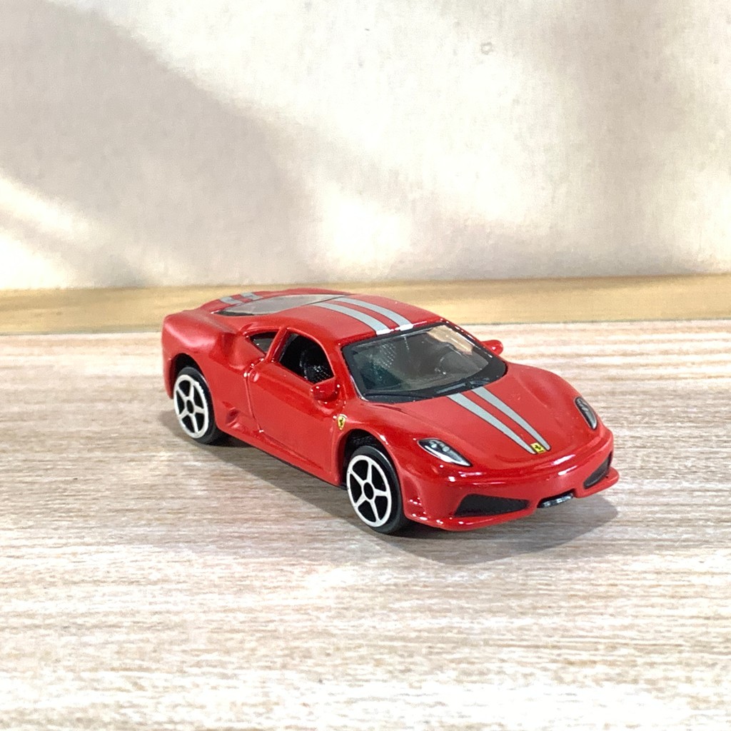 BURAGO FERRARI 430 SCUDERIA MERAH RED FERRARI RACE & PLAY BURAGO 1:4