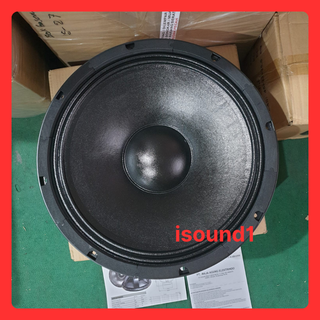 SPEAKER BLACK SPIDER 15 INCH 1575 KOMPONEN BLACKSPIDER 15IN ORIGINAL VOICE COIL 3 IN MAX 1000 WATT