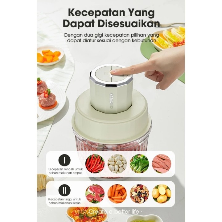 CHOPPER SAMONO SW-CG350 | Chopper Samono Kapasitas 2,5L SW-CG350