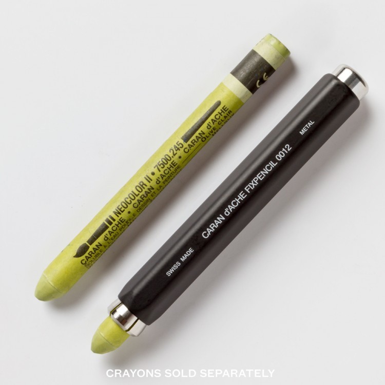 Holder Crayon Carandache Bahan Metal Hexagonal Gagang Pegangan Krayon Oil Pastel Fixpencil 0012 - Sa