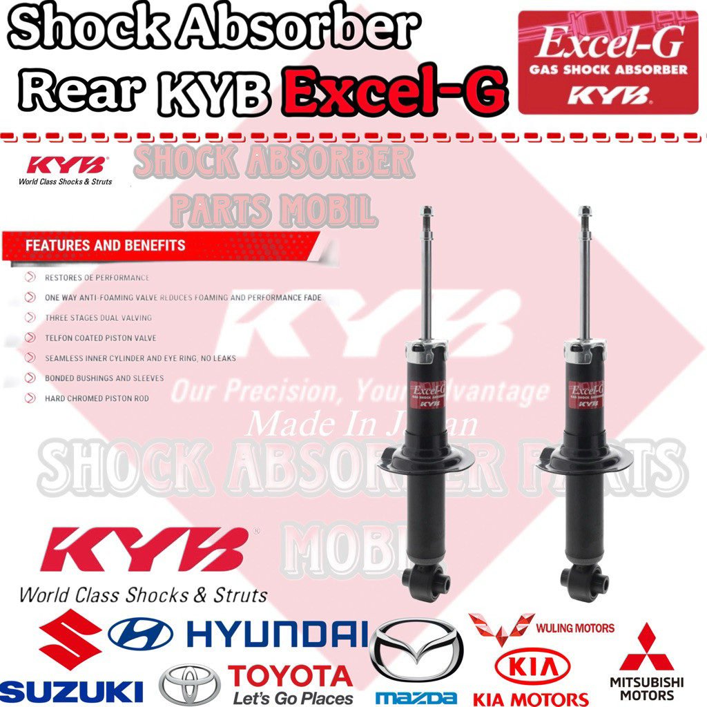 SHOCKBREAKER BELAKANG HYUNDAI ATOZ KAYABA EXCEL G ORIGINAL