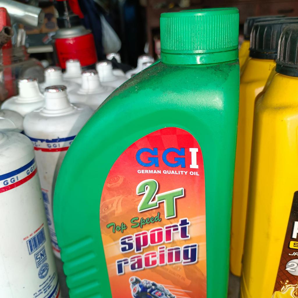 oli samping Vespa 2T GGI baru