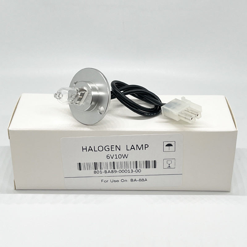 BA88A 6V10W halogen lamp for Mindray BA88A semiautomatic biochemical analyzer