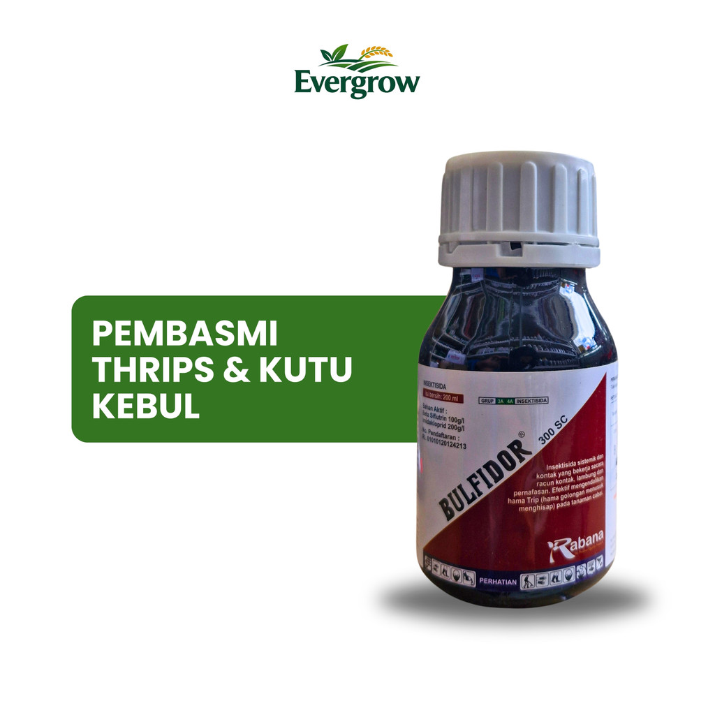 BULFIDOR 300SC 200 ml – Insektisida Sistemik Pembasmi Thrips & Kutu Kebul