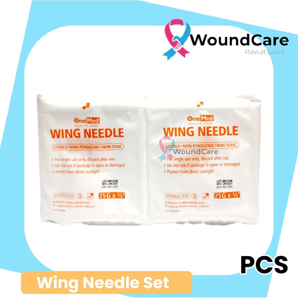 Wing Needle Set Scalp Vein / Pcs W10