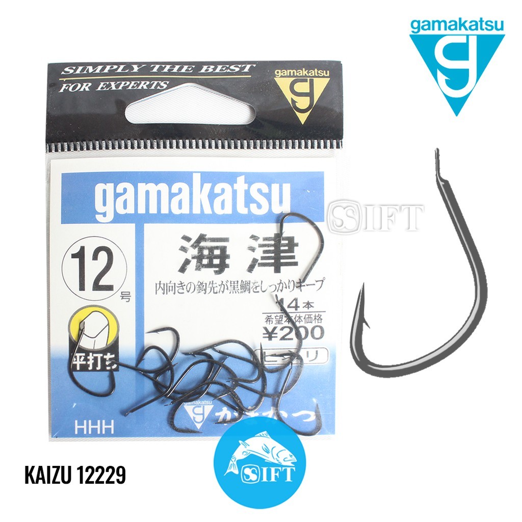 Kail Gamakatsu KAIZU 12229 No #7 s/d 12 | Laut | Mata Pancing | IFT Pro