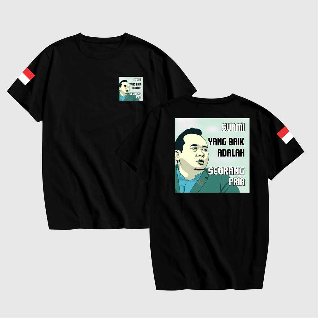 OK kaos distro  kata kata suami yang baik adalah pria / kaos oblong unisex dewasa