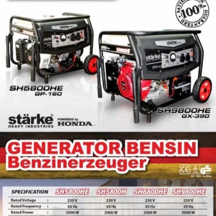 genset honda 5000 watt