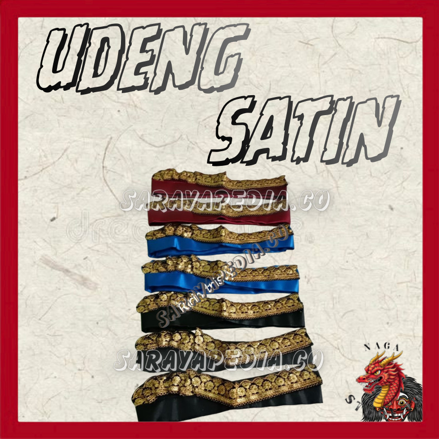 Udeng Dadi Satin/udeng Celeng/Udeng Jaranan NGS