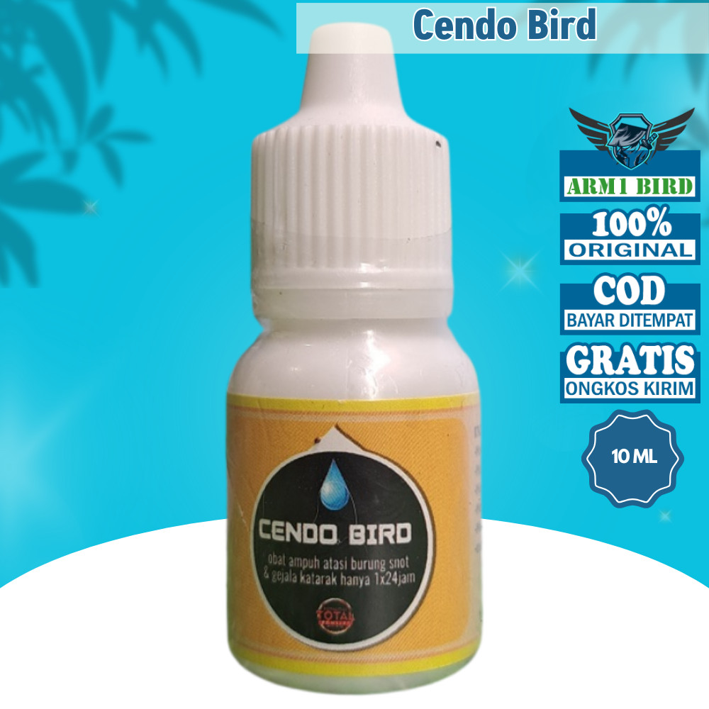 CENDO BIRD OBAT MATA BURUNG Atasi Snot Bengkak Berair Obat Mata Lovebird Murai Kacer 10ml