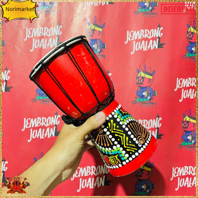 NEW JIMBE ANAK DARBUKA ANAK DJIMBE MURAH SEMI DARBUKA ALAT MUSIK MURAH GENDANG ANAK NM -59