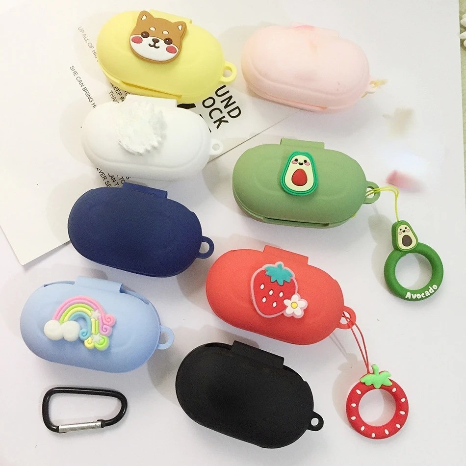 For Samsung Galaxy buds + Case Cute Cartoon Galaxy buds Plus Wireless Bluetooth earphone Protective 