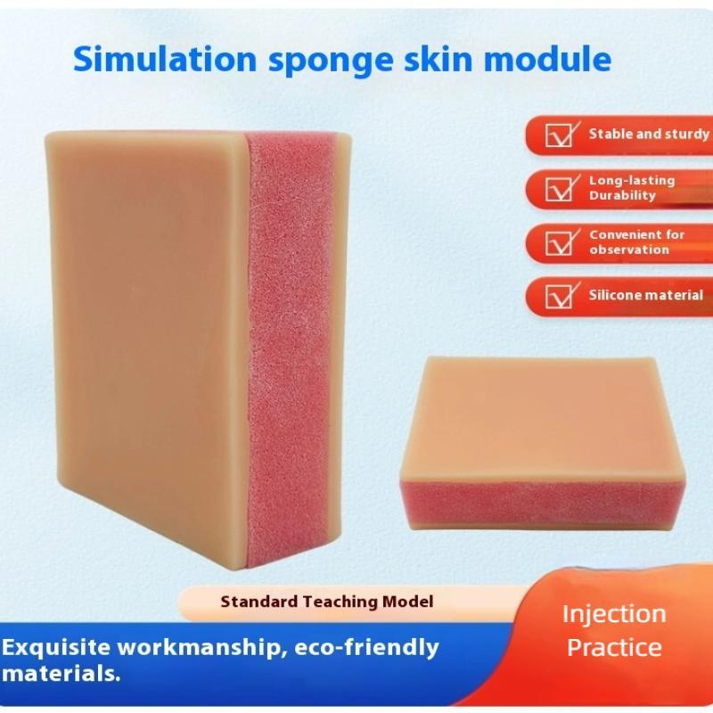 Injection Training Pad Surgical Suture Surgical Puncture Training Silicone Skin Model For Surgery Si