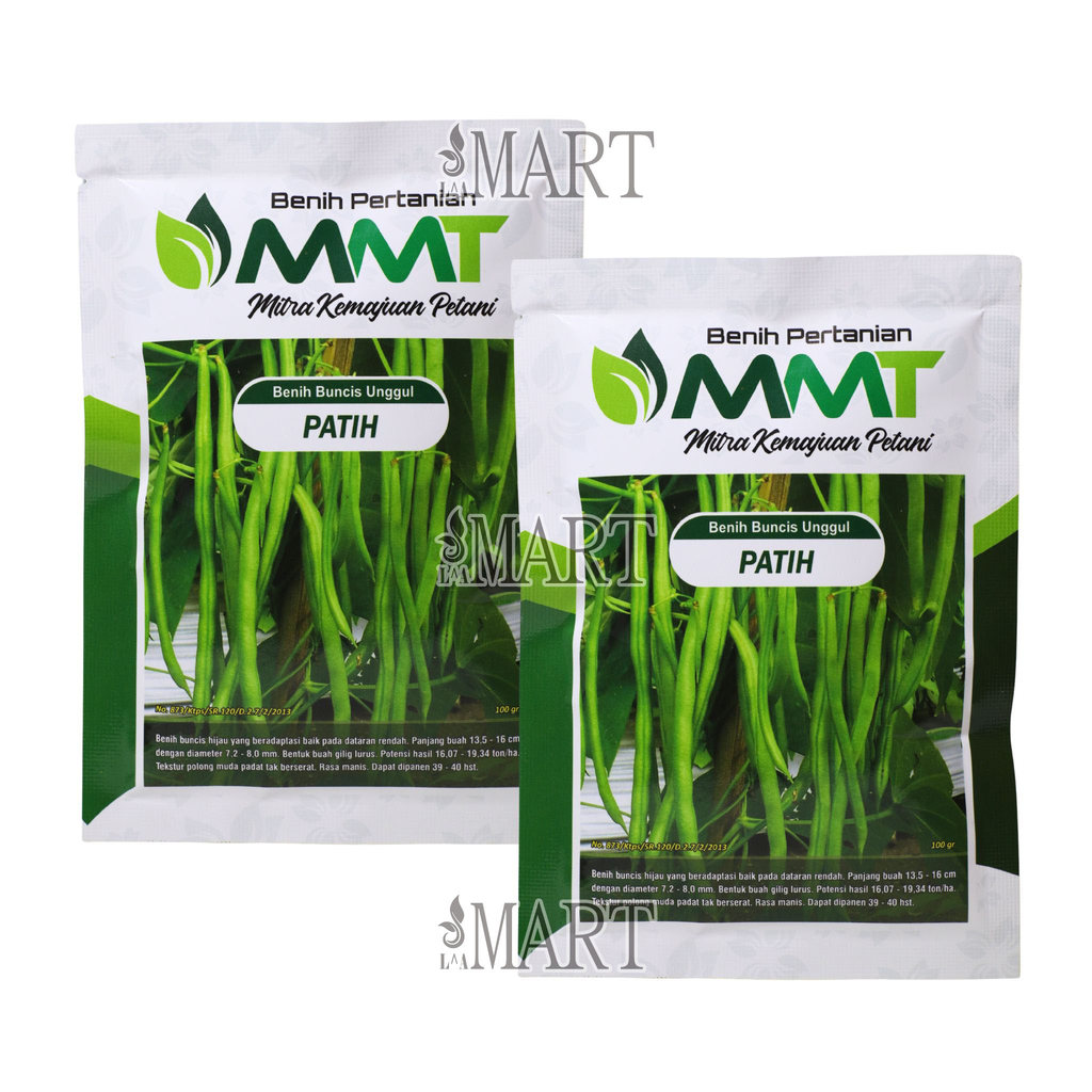 Benih Buncis Unggul PATIH Isi 100 gram Benih MMT