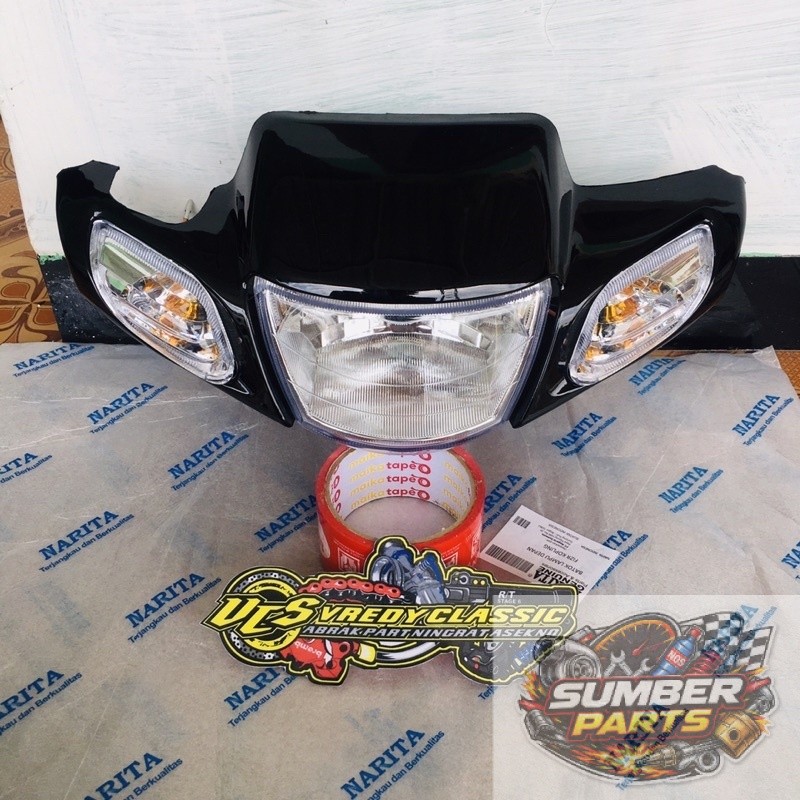 WIN-Batok Depan Vega R 2004 Cakram Hitam/Lama