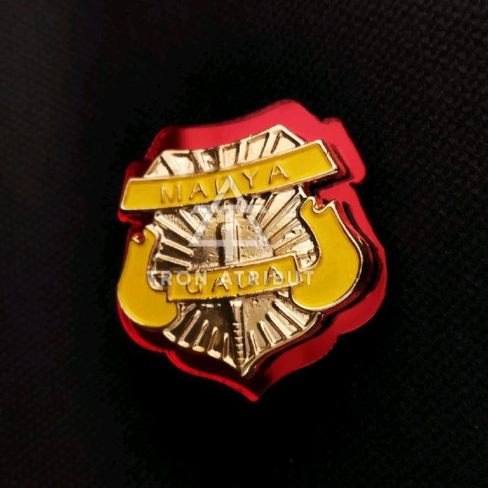 Pin Bros Gada Madya Premium Exclusive Emas Gold SEPUH EMAS