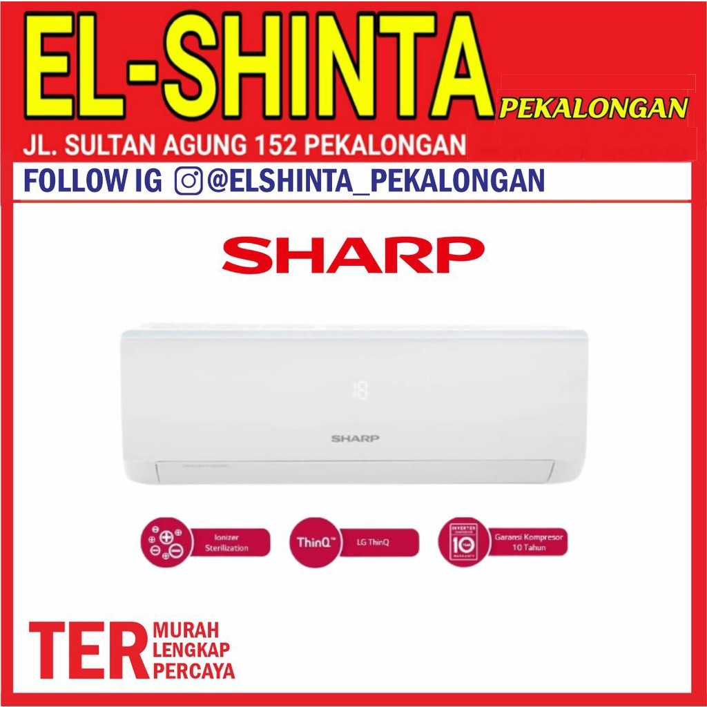 RS AC Sharp 1/2 PK AC 1/2 PK   AH 5 BEY Low Watt R32