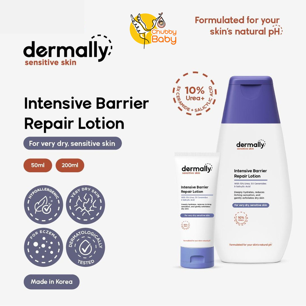 Dermally Intensive Barrier Repair Lotion - Lotion Urea 10% untuk kulit sangat kering dan eksim