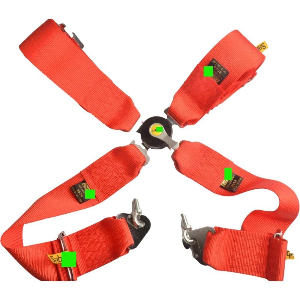 3" 4 point racing harness with cam lock quick release for racing with custom logo OM SP SAB