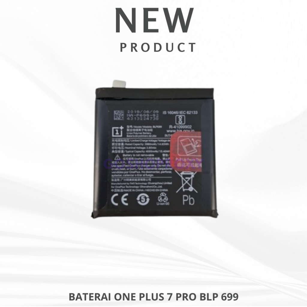 OnePlus Battery Baterai Batere ONEPLUS 7 Pro BLP699 Orignal